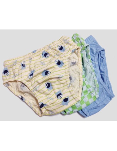 Slip infantil (pack 3 uds) Monster 110 de Waterlemon