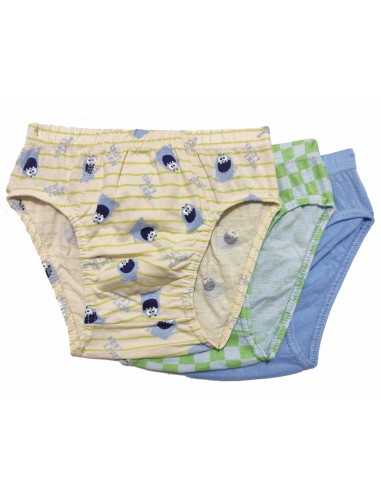 Slip infantil (pack 3 uds) Monster 110 de Waterlemon