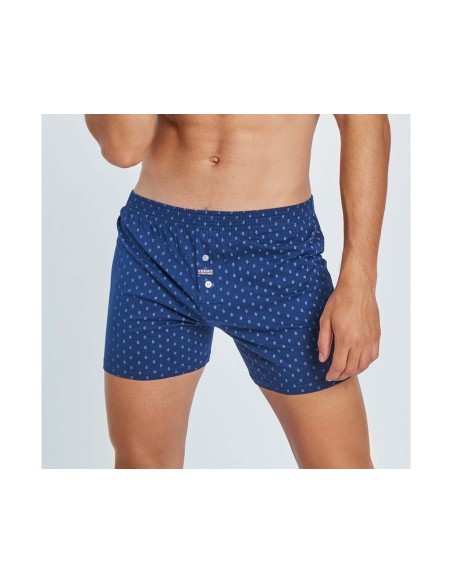 Bóxer punto abierto estampado oscuro (pack 2 uds) 702 de Kehat