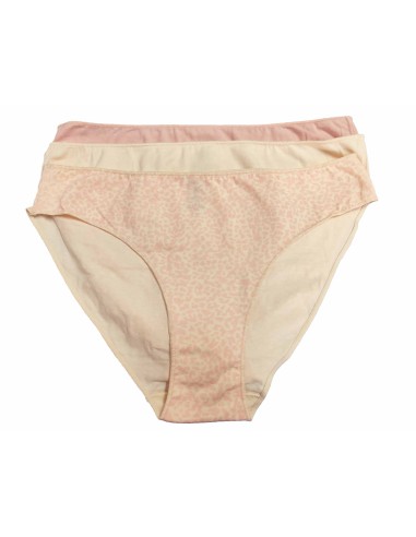 Braga midi (pack 3 uds) Pink animal print 221 de Waterlemon