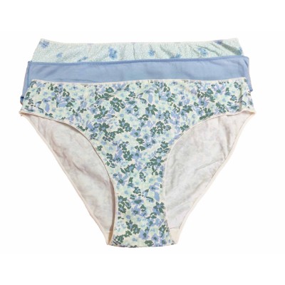 Braga midi (pack 3 uds) Green flower 221 de Waterlemon