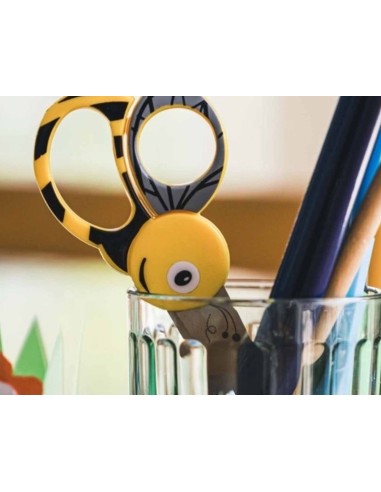 Tijera infantil Abeja (13cm) de Fiskars