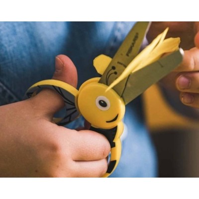 Tijera infantil Abeja (13cm) de Fiskars 2