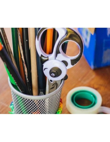 Tijera infantil Panda (13cm) de Fiskars