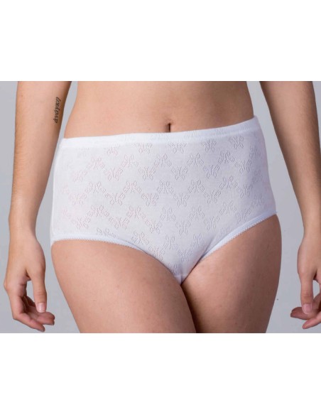 Braga clásica señora calada mariposas algodón 2004 de Goher