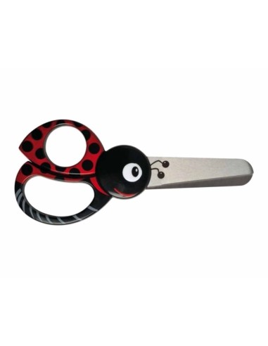 Tijera infantil Mariquita (13cm) de Fiskars