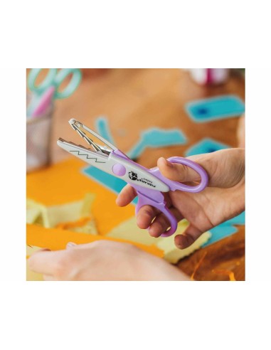 Tijeras infantiles corte decorativo (pack 3...