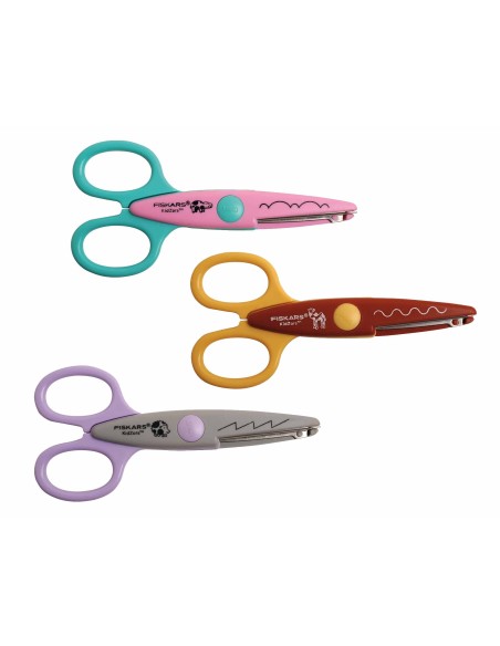 Tijeras infantiles decorativas (pack 3 uds) Zoo de Fiskars Tijeras infantiles decorativas (pack 3 uds) Zoo de Fiskars