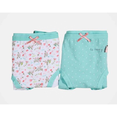 Bragas algodón niña Be Happy (pack 2 uds) de Kehat