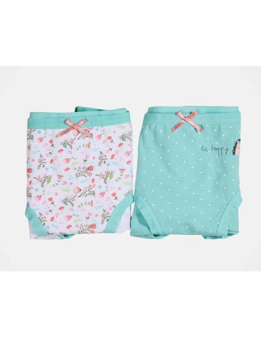 Bragas algodón niña Be Happy (pack 2 uds) de Kehat