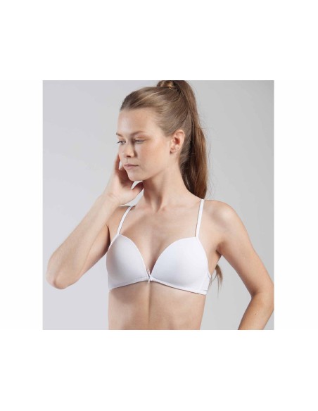 Sujetador juvenil multiposiciones copa A 201 de Kehat - BLANCO Sujetador juvenil multiposiciones copa A 201 de Kehat - BLANCO