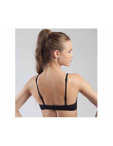 Sujetador juvenil multiposiciones copa A 201 de Kehat - NEGRO Sujetador juvenil multiposiciones copa A 201 de Kehat - NEGRO