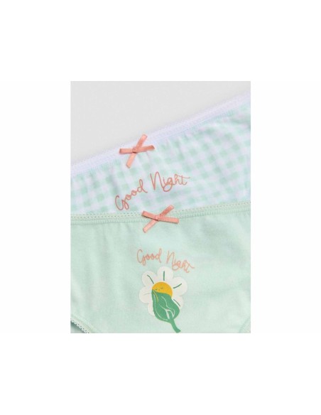 Braga niña algodón "Good night" (pack 2 uds) 18441 de Ysabel Mora