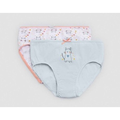 Braga niña algodón "Cats" (pack 2 uds) de Ysabel Mora