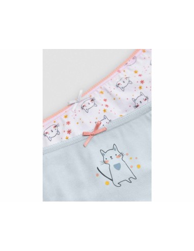 Braga niña algodón "Cats" (pack 2 uds) de Ysabel Mora