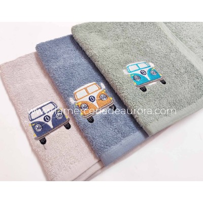 Paños de cocina rizo algodón bordado (pack 3 uds) "Furgo"... 2