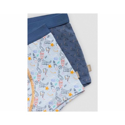 Bóxer infantil algodón "School" (pack 2 uds) 18449 de Ysabel Mora 2