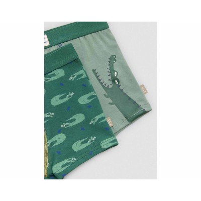 Bóxer infantil algodón "Croc" (pack 2 uds) 18449 de Ysabel Mora 2