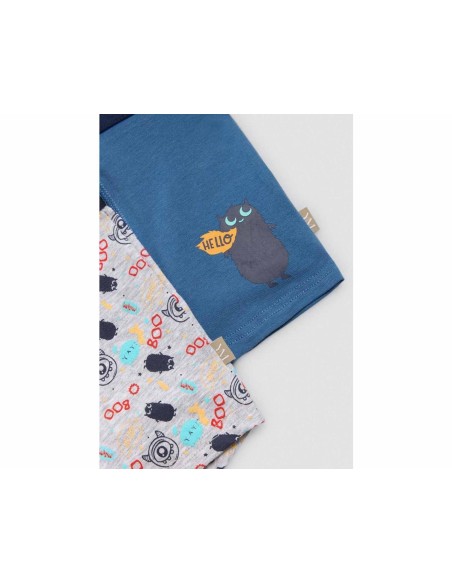 Bóxer infantil algodón "Monster" (pack 2 uds) de Ysabel Mora