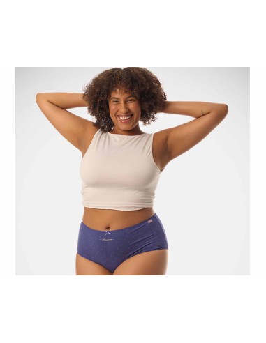Braga alta mujer algodón "Awesome" (pack 2 uds)...