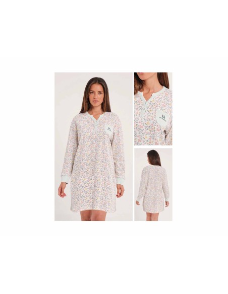 Camisón interlock mujer "Liberty" de Don Algodón