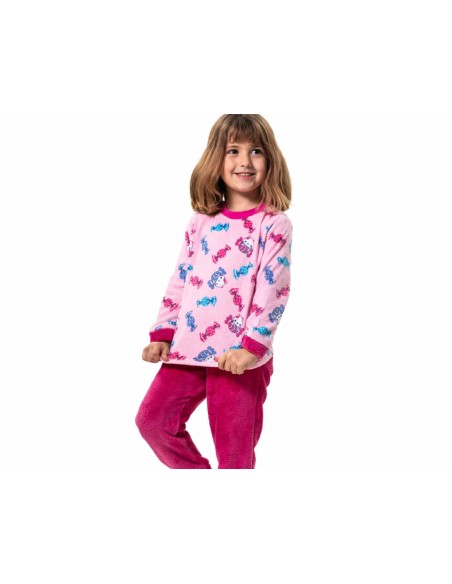 Pijama infantil spandex "Caramelos" KN257 de Kinanit