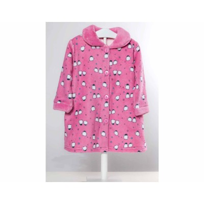 Bata bebé coralina "Pinguinos" KN8320 de Kinanit