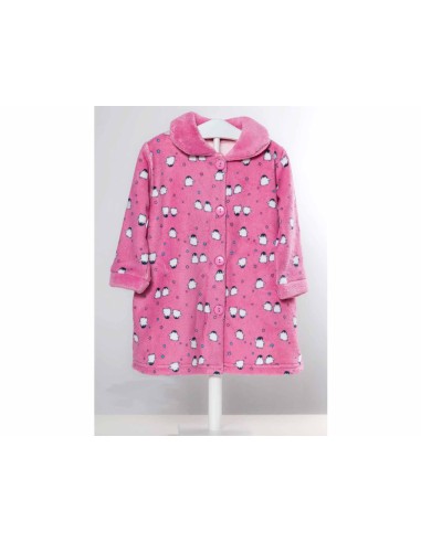 Bata bebé coralina "Pinguinos" KN8320 de Kinanit