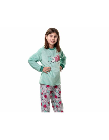 Pijama juvenil spandex "Love" KN359 de Kinanit
