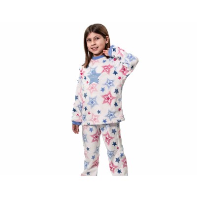 Pijama juvenil spandex "Stars" KN459 de Kinanit