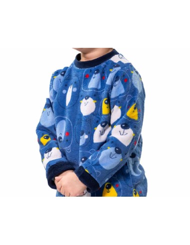 Pijama infantil spandex"Osos" KN157 de Kinanit