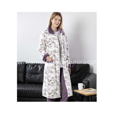 Bata larga mujer coralina 8600 de Muslher