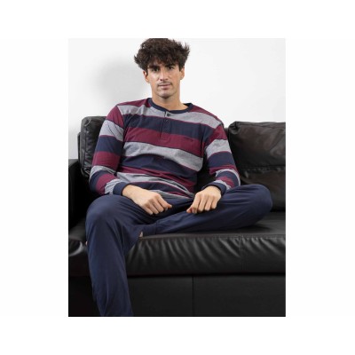 Pijama largo entretiempo para hombre 5646 de Muslher