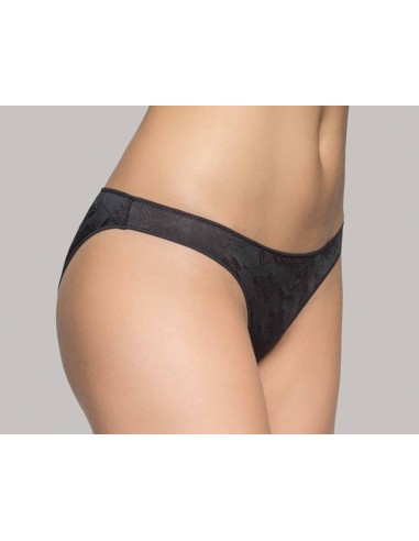 Braga bikini bajo jackard poliamida "Flores" 126 de Naiara