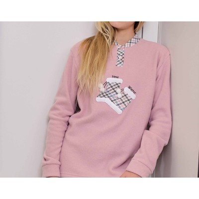 Pijama juvenil punto milano "Time Winter" 254600 de Muslher 2