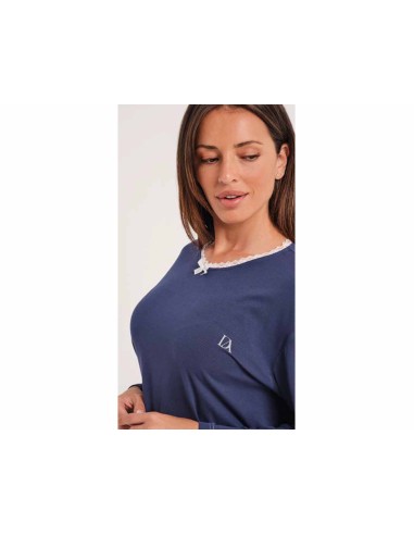 Camisón canalé mujer DA25W421 de Don Algodón - DETALLE