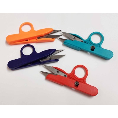 Tijera corta hilos (12 cms) con mango - 4 colores 2