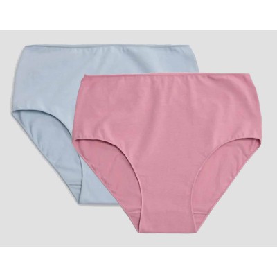 Braga alta lisa algodón "Rosa y azul" (pack 2 uds) 19429 de Ysabel Mora 2