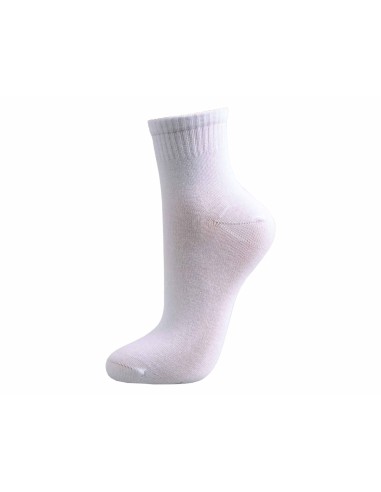 Calcetín algodón sin costuras 6000 - BLANCO