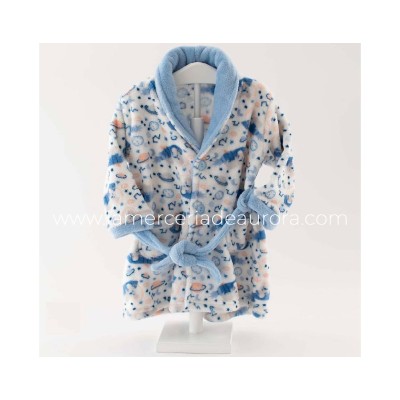 Bata bebé coralina "Space" de Kinanit