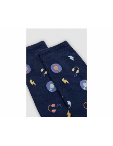 Estuche regalo calcetines "Music Cassetes" (3 pares) 22961 de Ysabel Mora