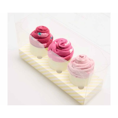 Estuche regalo calcetines mujer "Strawberry muffins" (3 pares) 12972 de Ysabel Mora 2