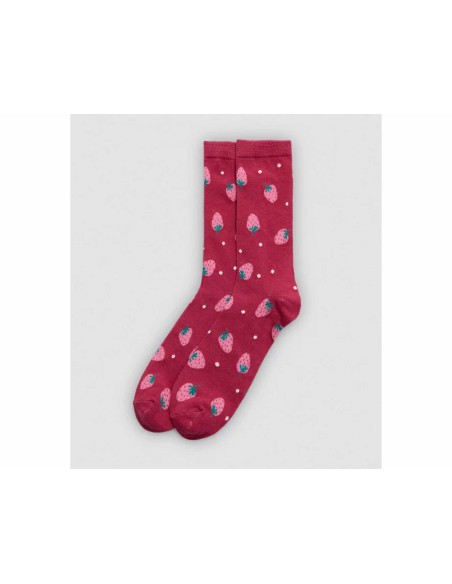 Estuche regalo calcetines mujer "Strawberry muffins" (3 pares) 12972 de Ysabel Mora