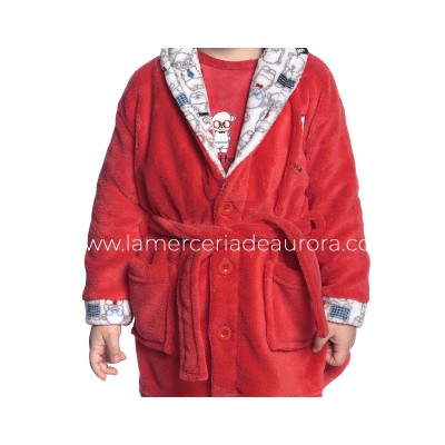 Bata infantil coralina abotonada 8408 de Muslher 2