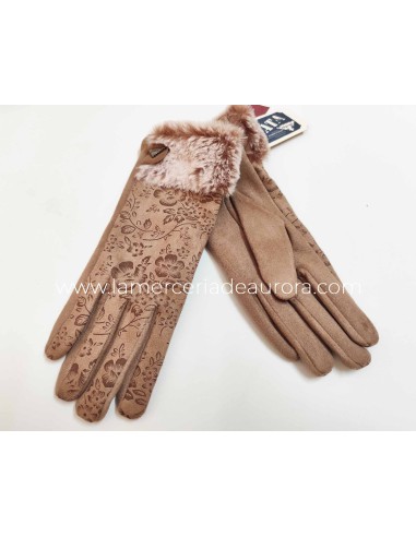 Guantes mujer PRIVATA - BEIGE