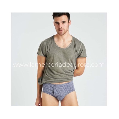 Slip clásico abierto fondo oscuro (pack 3 uds) de Kehat -...