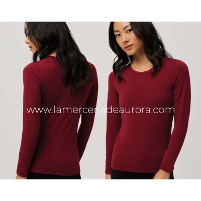 Camiseta manga larga térmica lencera 70011 de Ysabel Mora