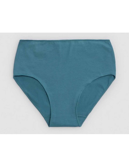 Braga alta lisa algodón "Serene" 19642 de Ysabel Mora - PETRÓLEO