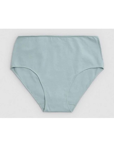 Braga alta lisa algodón "Serene" 19642 de Ysabel Mora - VERDE SALVIA