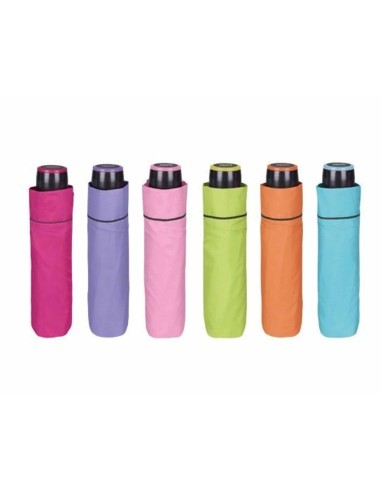 Paraguas plegable color liso de Perletti -...